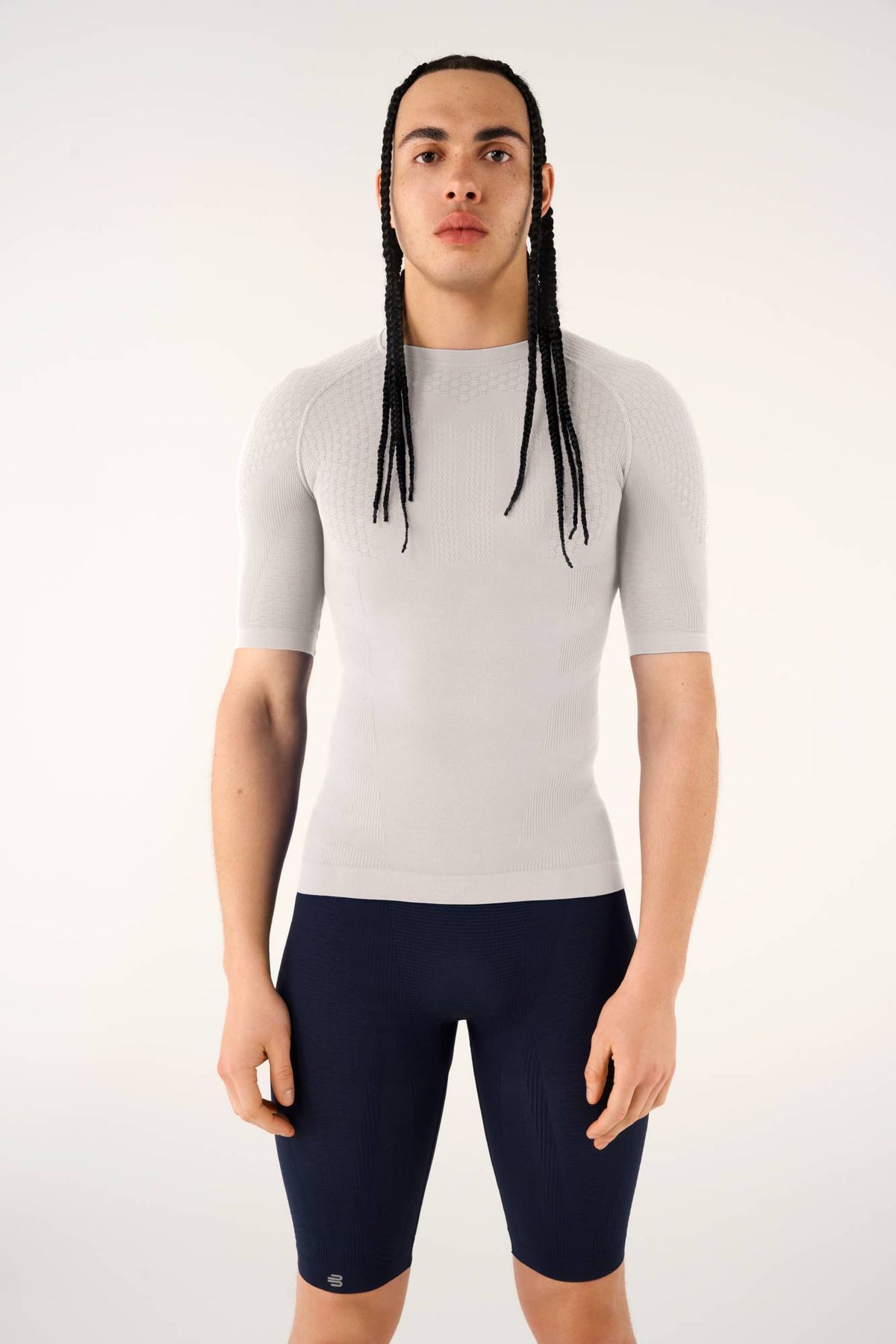 Sports Compression Shirt Short Sleeve - Men