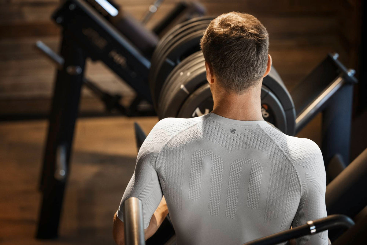 Sports Compression Shirt Short Sleeve - Men