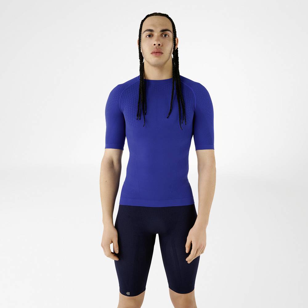 Sports Compression Shirt Short Sleeve - Men