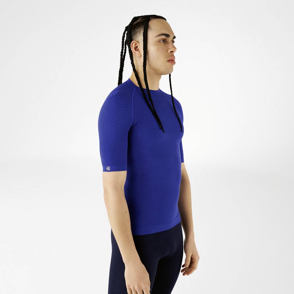 Sports Compression Shirt Short Sleeve - Men