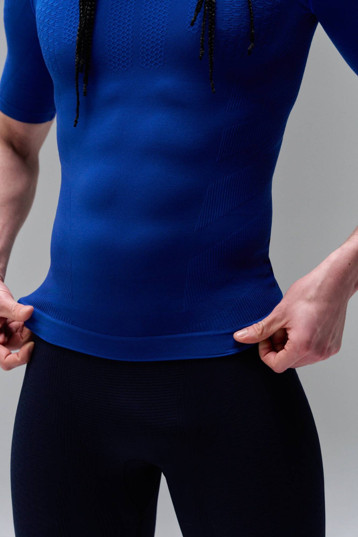 Sports Compression Shirt Short Sleeve - Men